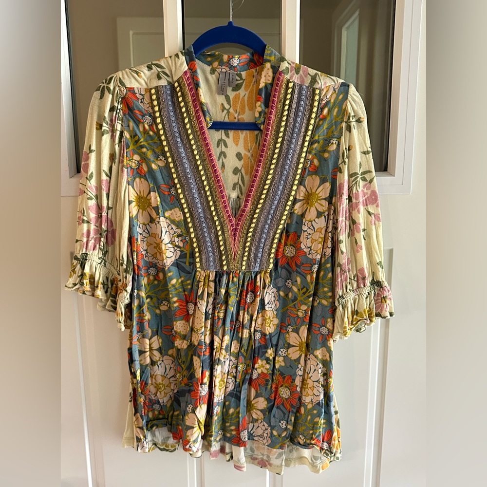 Anthropologie Bl-nk London top, size xl